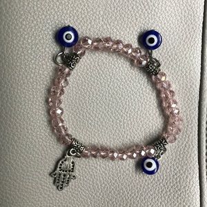 Handmade bracelet evil eye